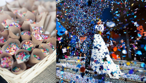 Idee e consigli per un matrimonio a tema Carnevale-coriandoli