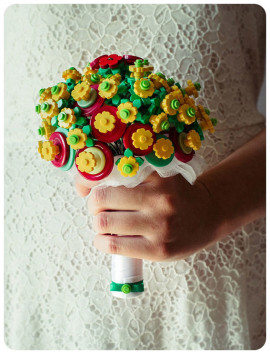 BOUQUET LEGO - Bouquet Alternativi  Bouquet, Progetti lego, Bouquet da  sposa