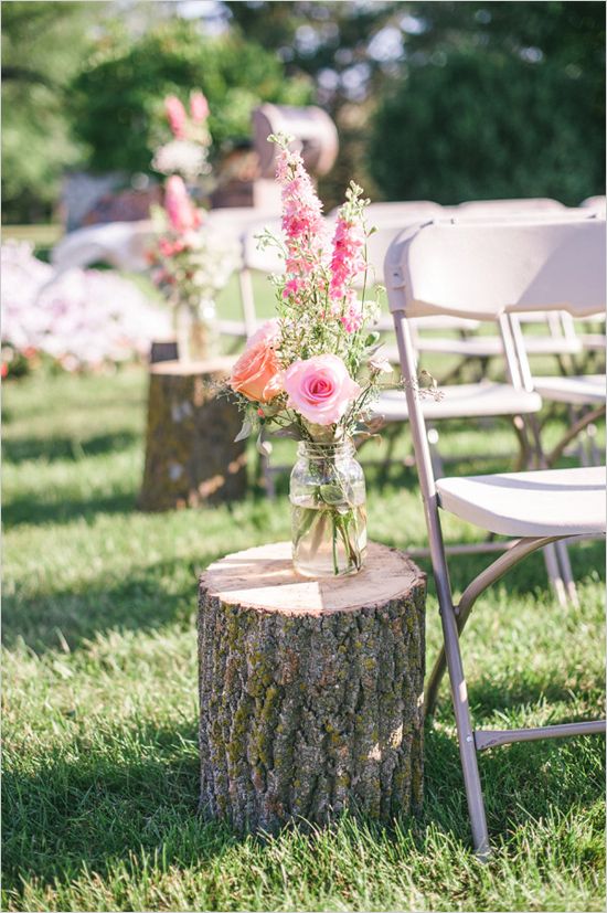 Tante belle idee con il legno per il tuo matrimonio rustico_addobbi cerimonia