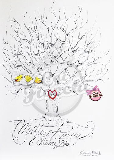 partecipazioni-di-matrimonio-illustrate-ad-acquerello-guestbook-albero-della-vita