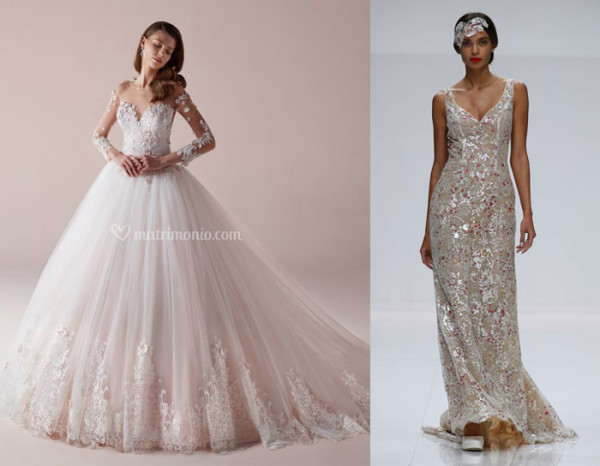 tendenze-nozze-2019-abiti-da-sposa i colori più di tendenza