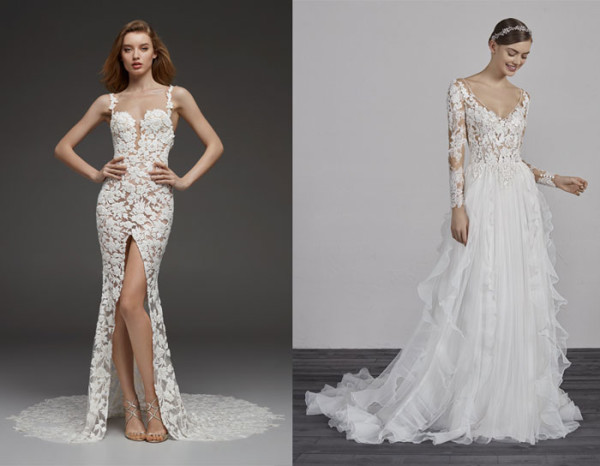 tendenze-nozze-2019-abiti-da-sposa-pizzo-nude-look di pronovias